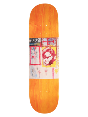 Violet Troy Gipson Inset Deck Orange - (8.5)