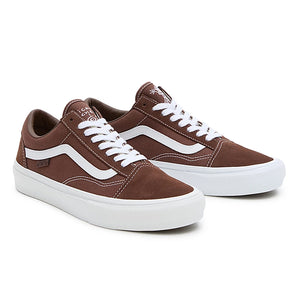 Vans Skate Old Skool X Nick Michel Shoes- (Brown/White)
