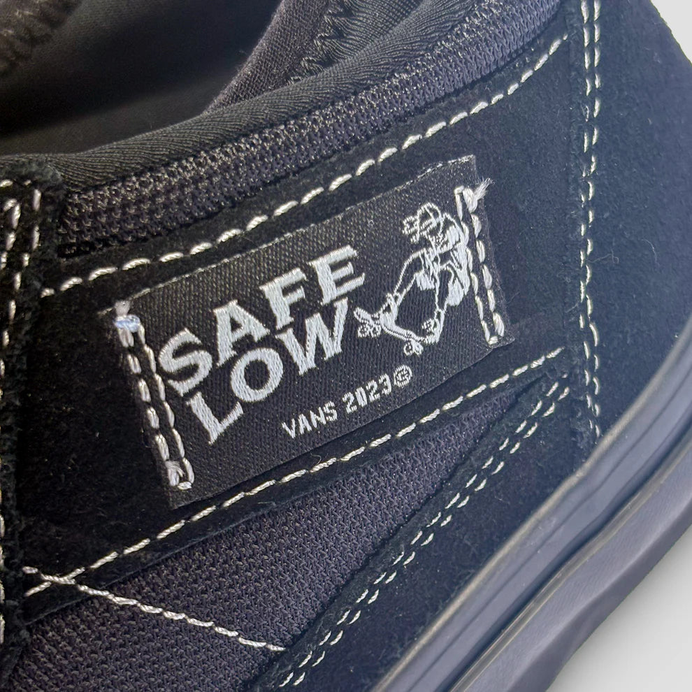Vans Skate Safe Low -(black/black) - Geometric Skateshop