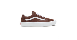 Vans Skate Old Skool X Nick Michel Shoes- (Brown/White)