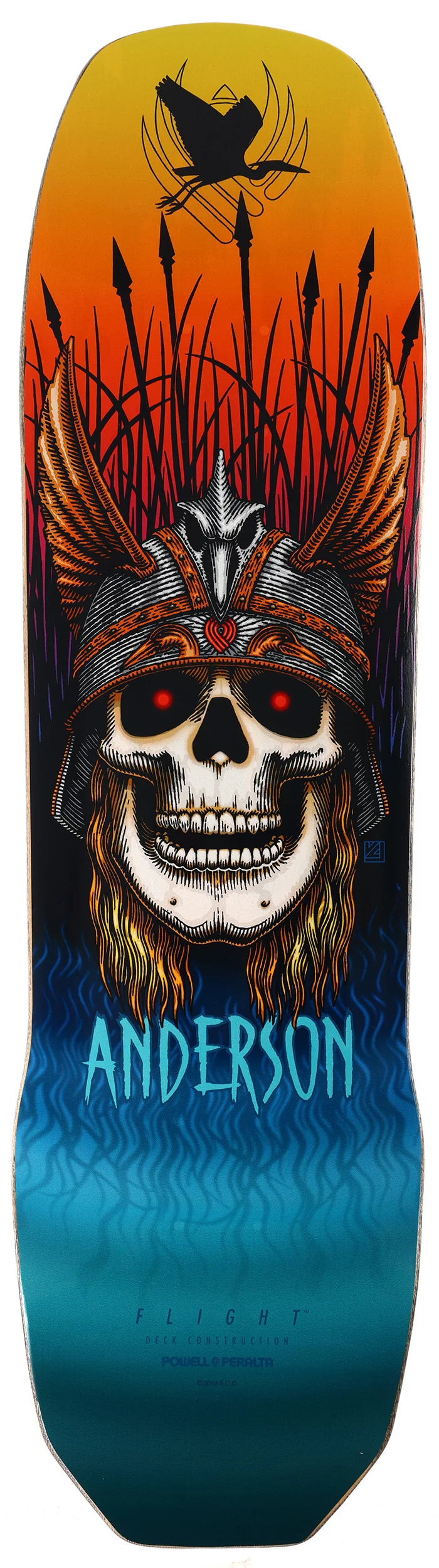 Powell Peralta K20 Anderson Heron Skull Deck-(8.45)