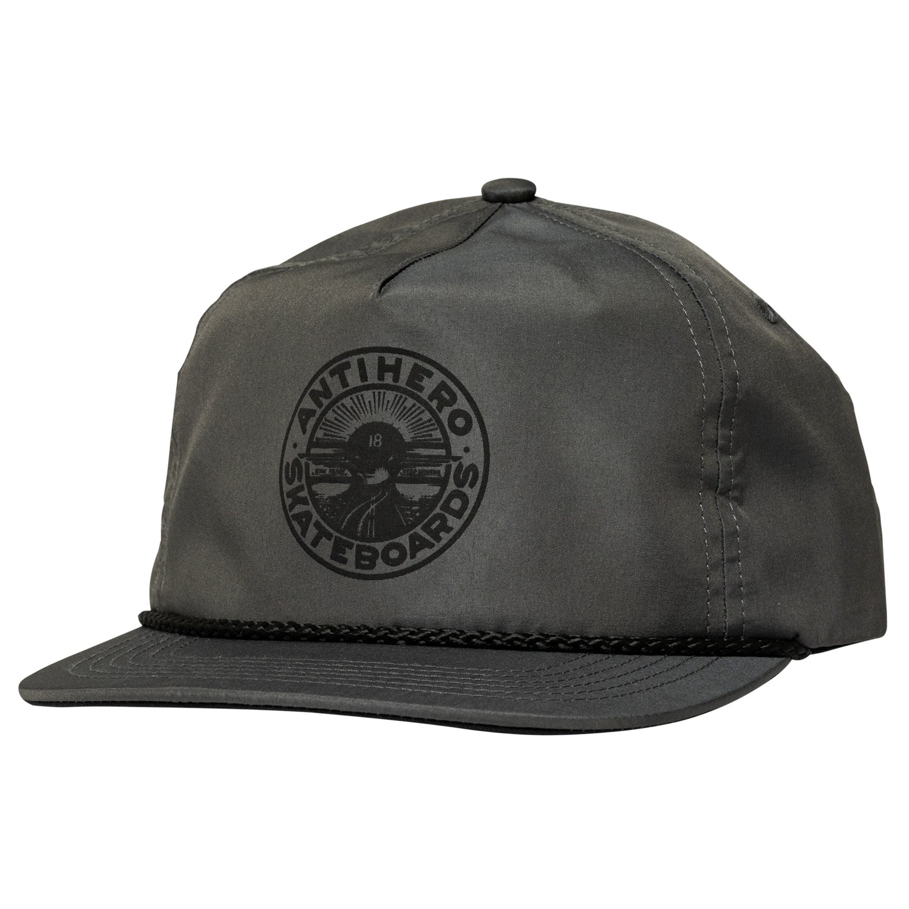 Anti Hero Stay Ready Hat Reflective- Dark Charcoal