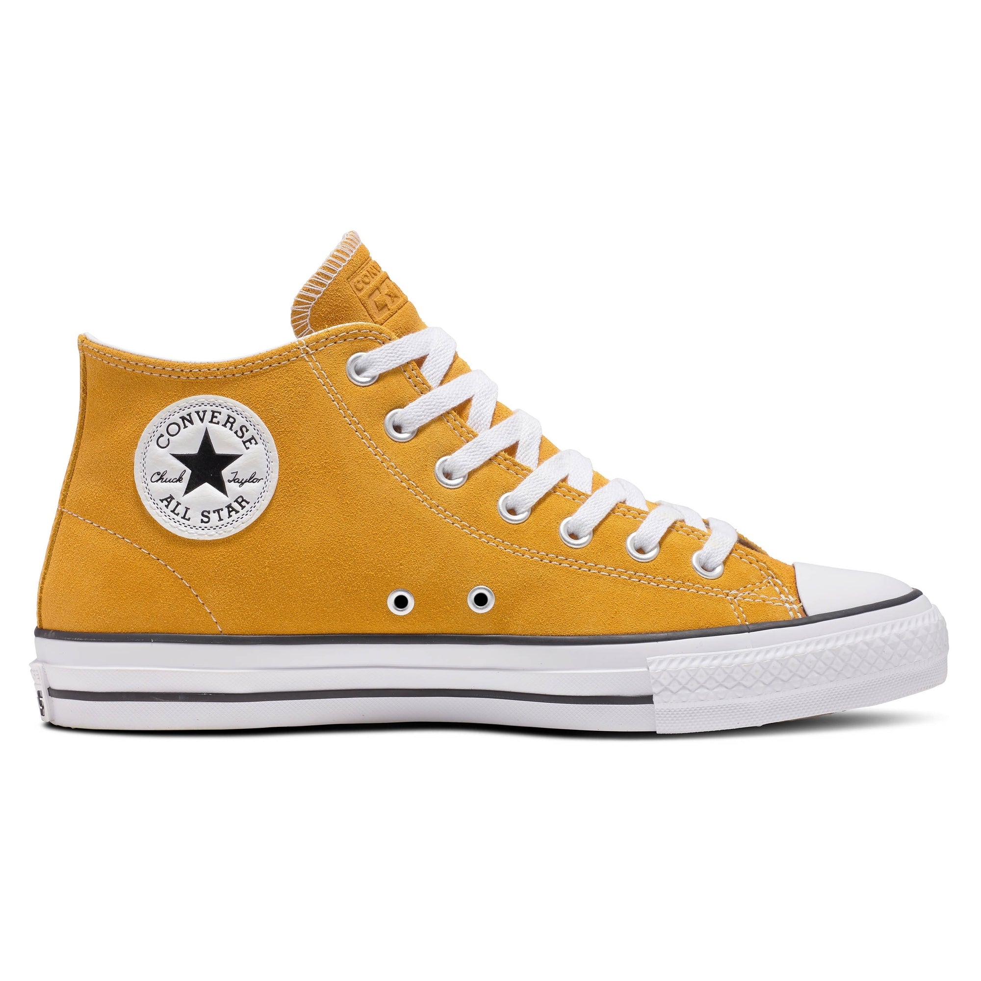 Cons CTAS Pro Mid - (Sunflower Gold/White)