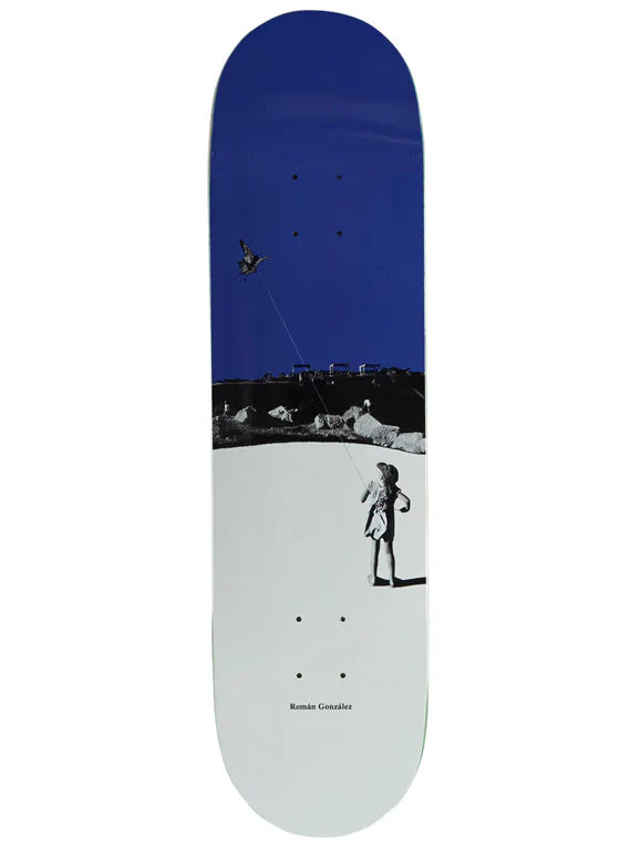 Polar Roman Kite Deck Blue - 8.125 - Geometric Skateshop