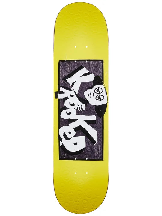 Krooked Team Incognito Embossed Deck - 8.25
