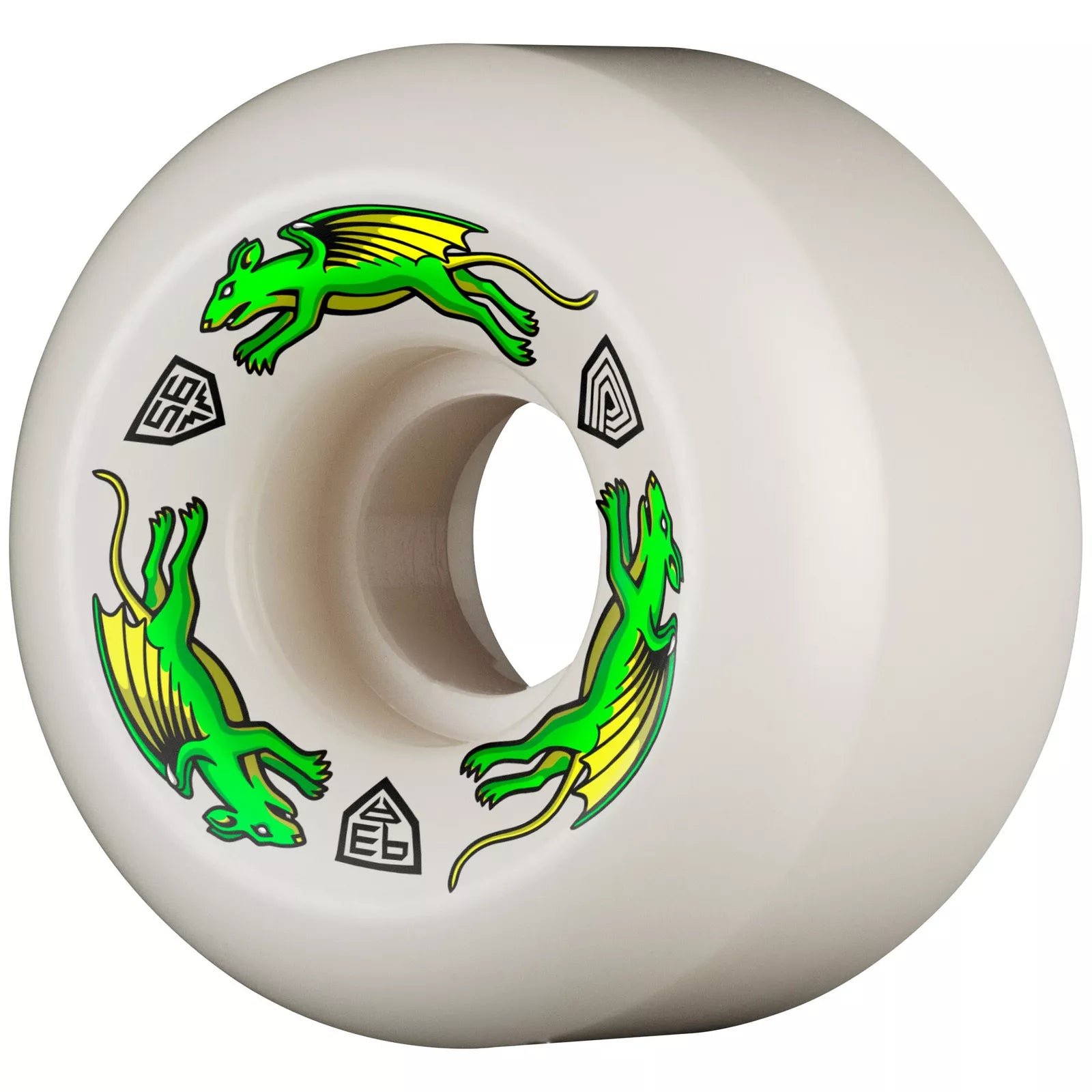 Powell Peralta Dragon Formula Wheels Nano Rat 93A 56mm x 39mm A2