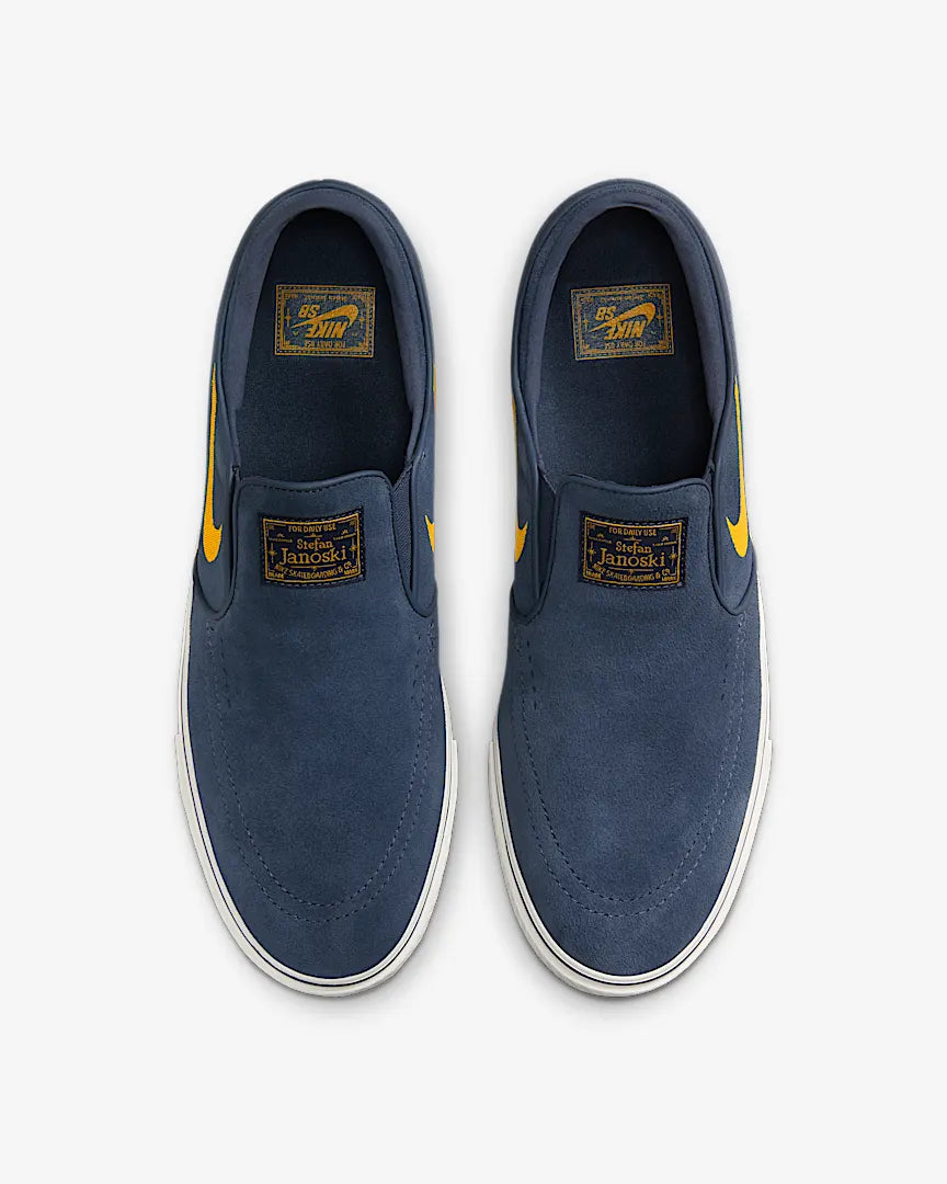 Nike sb slip on blue shop