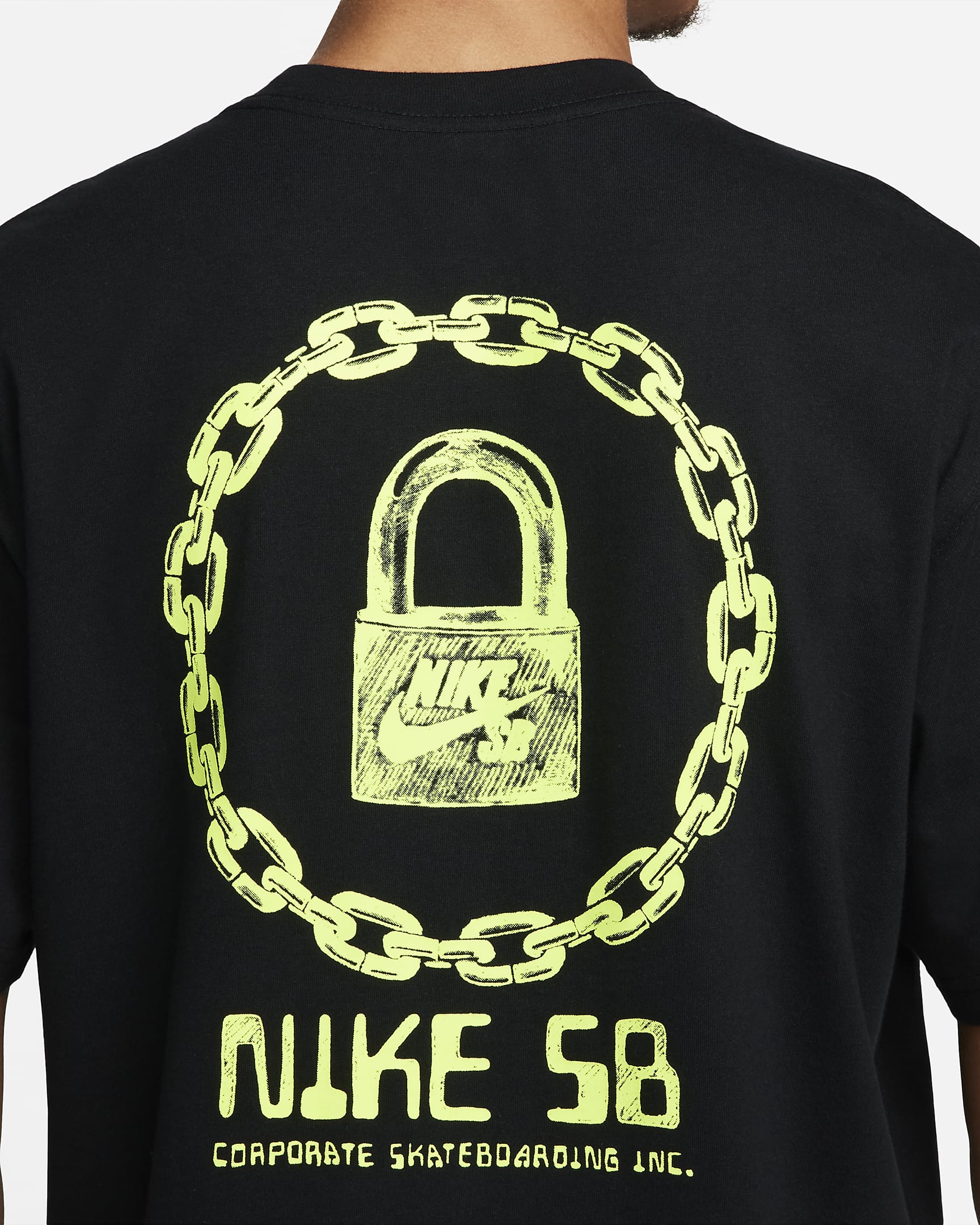 Nike Sb On Lock Tee-Black
