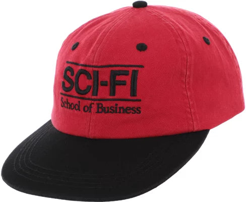 Sci-Fi School Of Business Hat - Red/Black