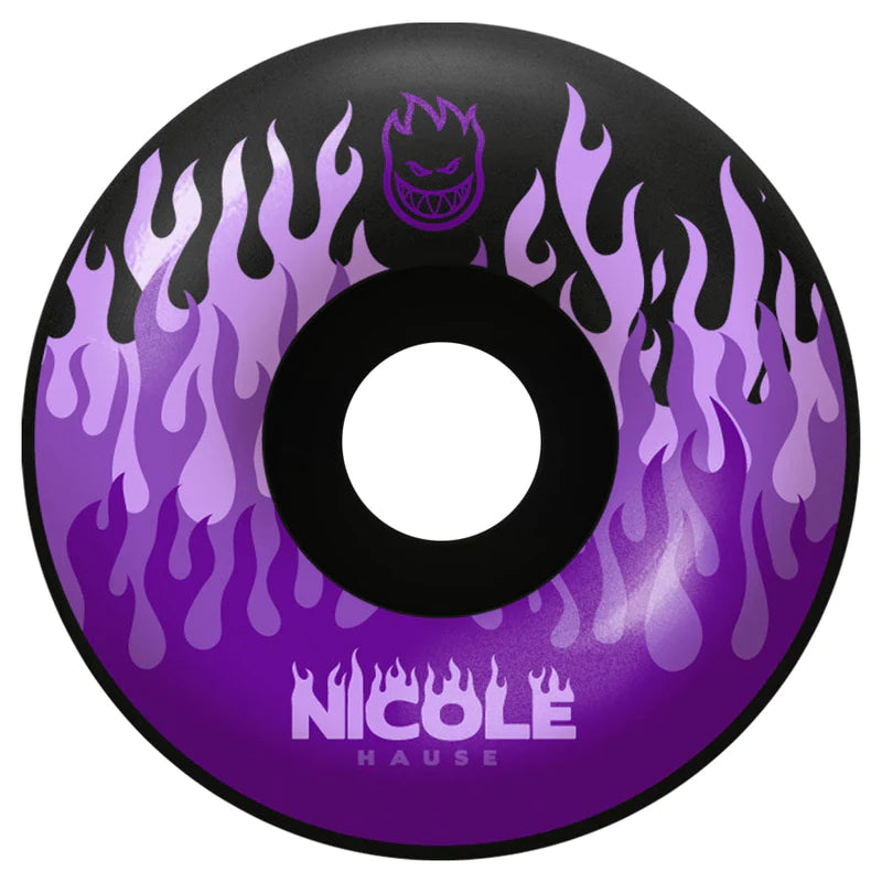 Spitfire Nicole Kitted Black Wheels - 56mm