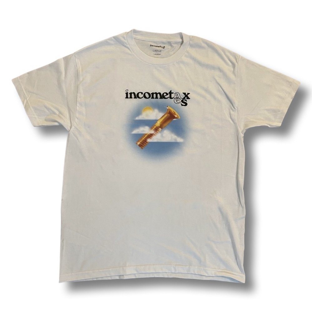 Incometaxes Day Hardware Shirt - White