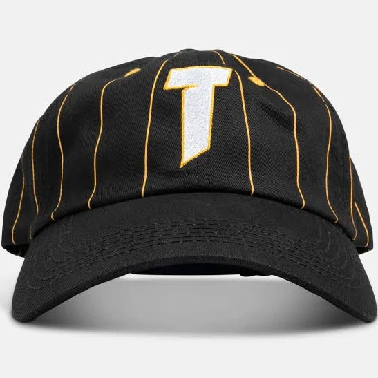 Thrasher T Logo Old Timer Hat - Blk/Yellow