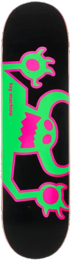 FM7 ペンギーランドⅡ Toy Machine Original Monster Deck Blck/Neon/Grn/Pink - 8.25