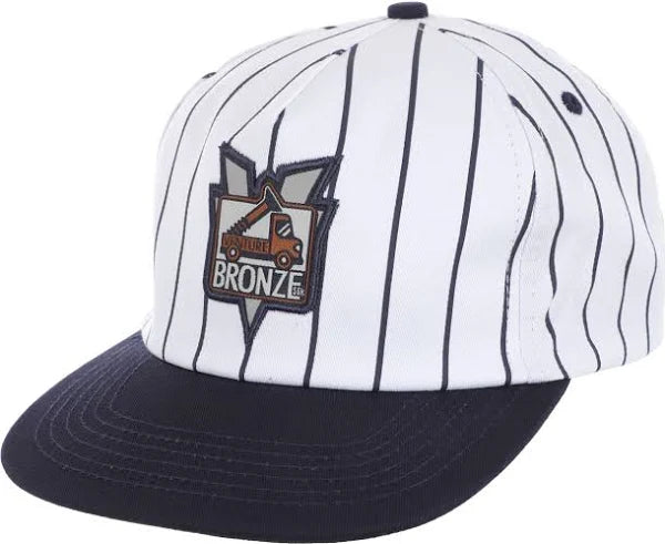 Venture X Bronze Hat - White/Navy/Pinstripe