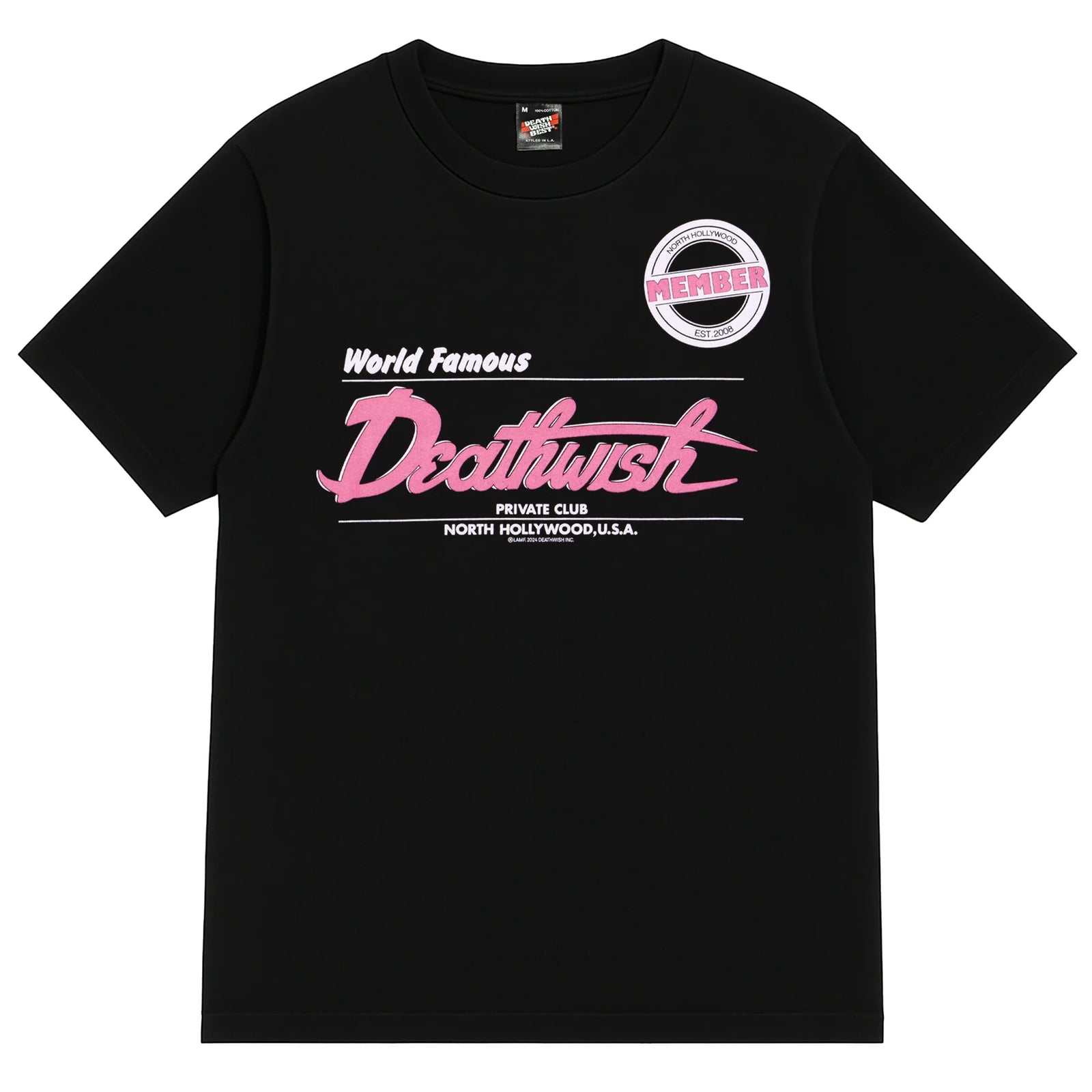 Deathwish World Famous Tee - Black
