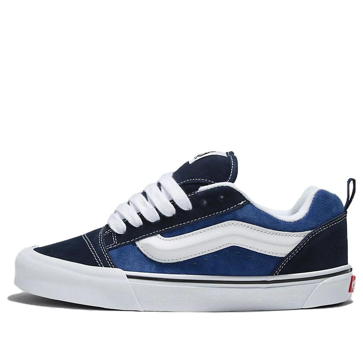 Vans Skate Knu Skool Navy White Geometric Skateshop