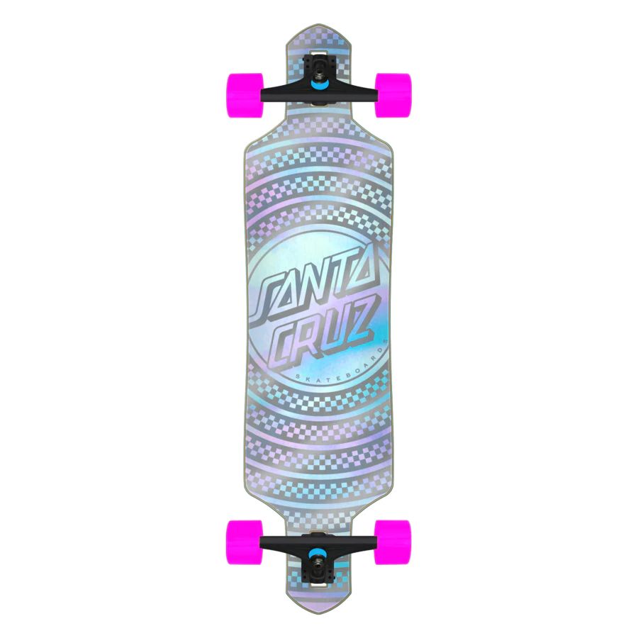 Santa Cruz Prismatic Dot Drop Thru Cruser - (9.0in x 36in)