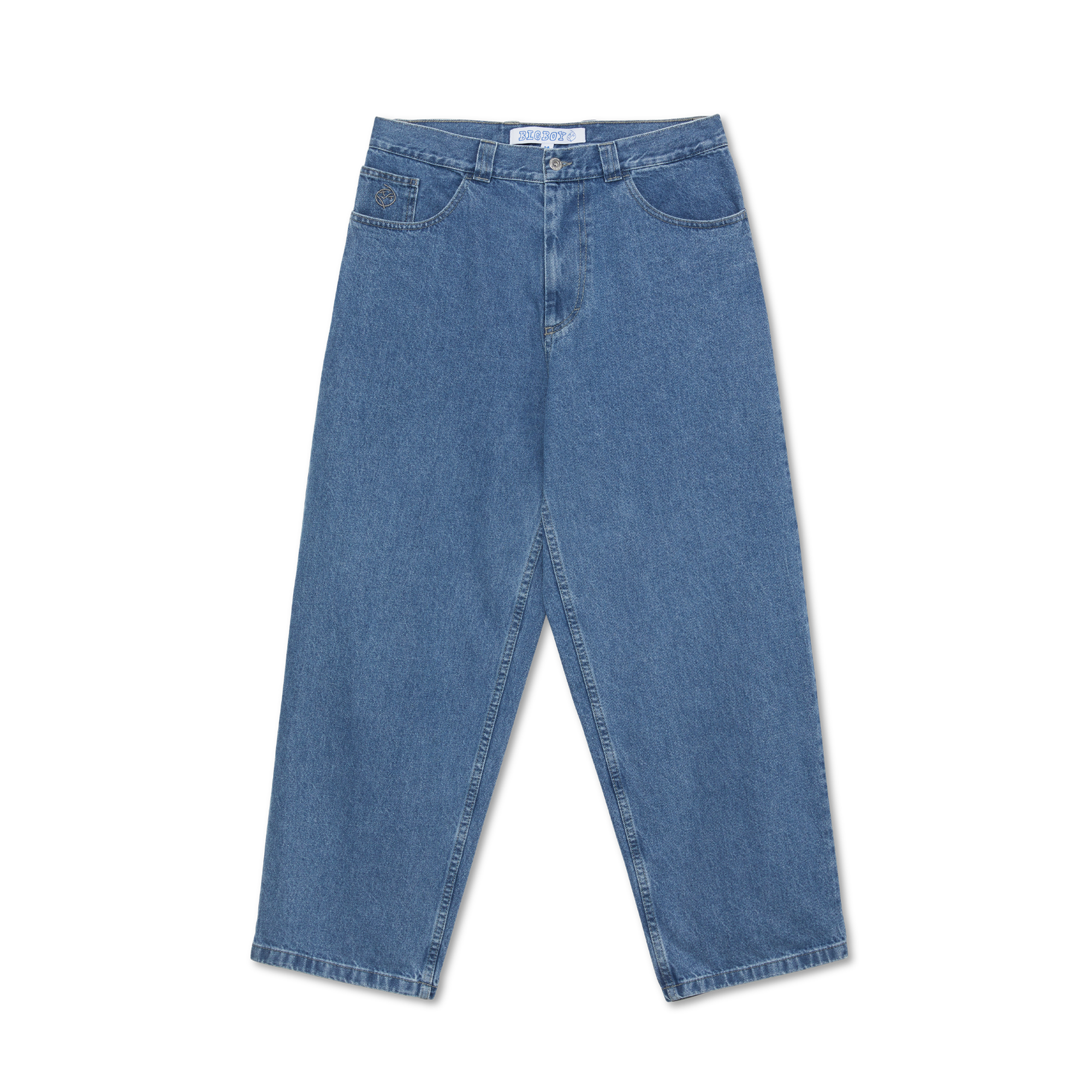 Polar Skate Co. Big Boy Jeans- (Mid Blue)
