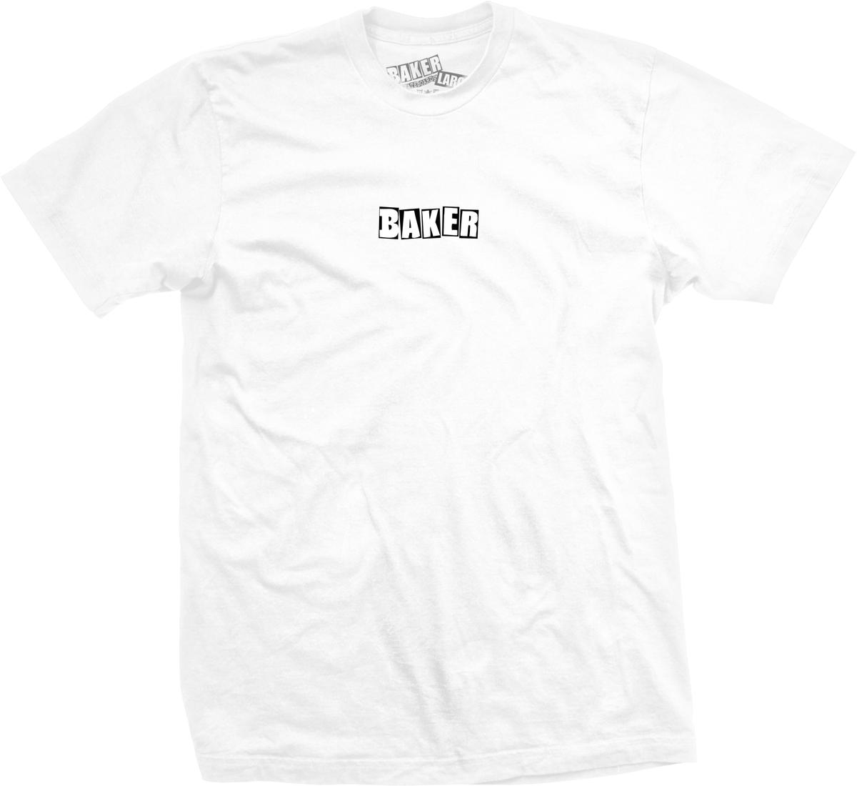Baker Brand Logo Tee - (White)