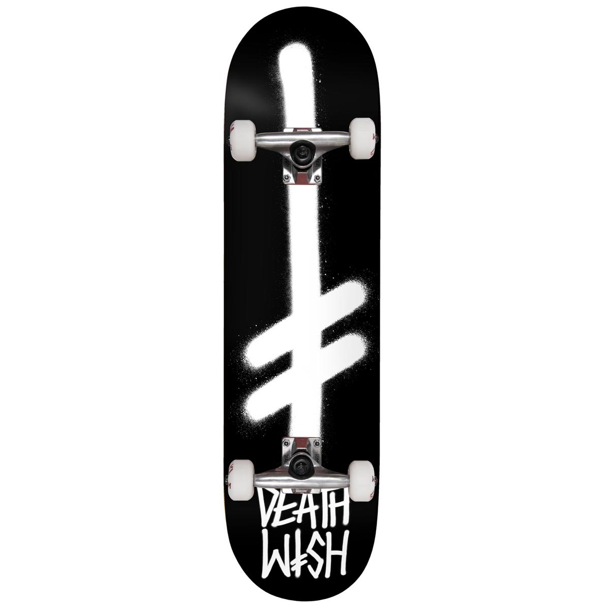 Deathwish Gang Logo Complete (Blk/Wht) - (8.25-8.5)