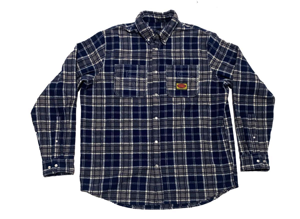 Bronze 56K Flannel (Blue)