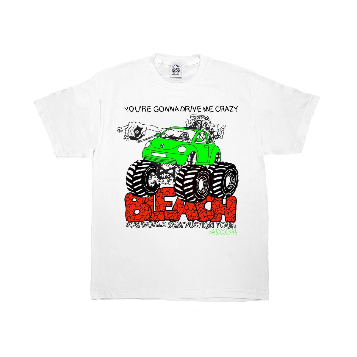 Bleach Drive Me Crazy Tee (White)