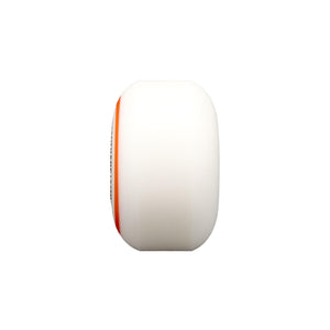 Quasi Protothane Classic Wheels White/Orange (53mm)