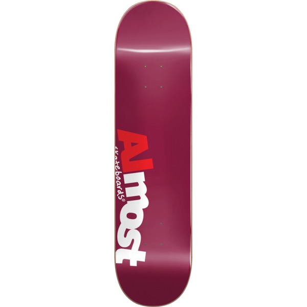 Almost 'Most" Deck Burgandy (8.0)