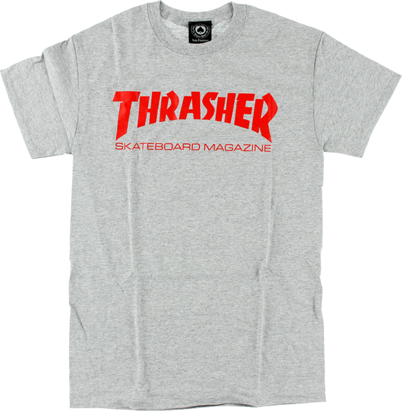 Thrasher Skate Mag Tee - (Heather/Red)