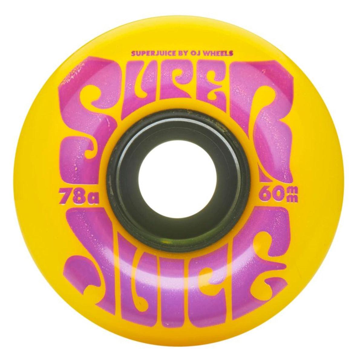 Oj Super Juice 78A Wheels (Yellow) - (60mm)