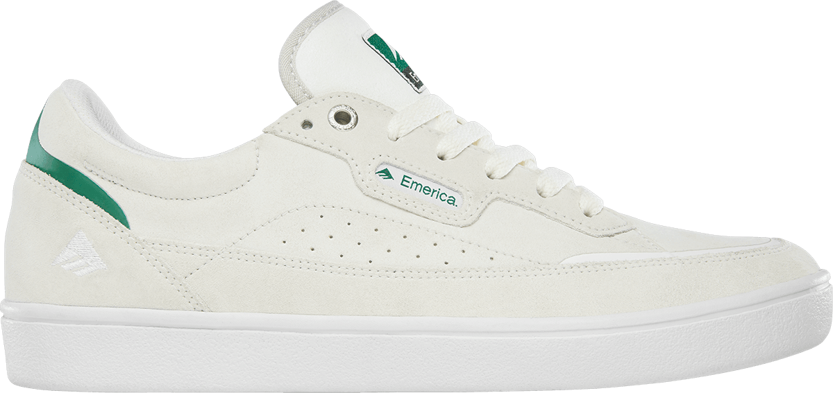 Emerica Gamma - (White/Green/Gum)
