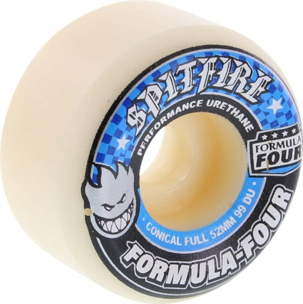 スケートボード Spitfire Formula Four Conical 99Du 52mm Spitfire F4 99d Conical Full Skateboard Wheels - 52mm – CCS