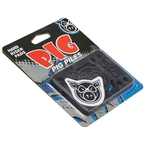Pig Piles 1/4" Hard Risers (Black)