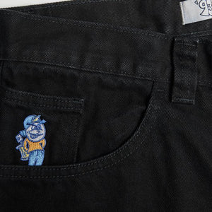 Polar 93! Denim Pants - (Pitch Black)