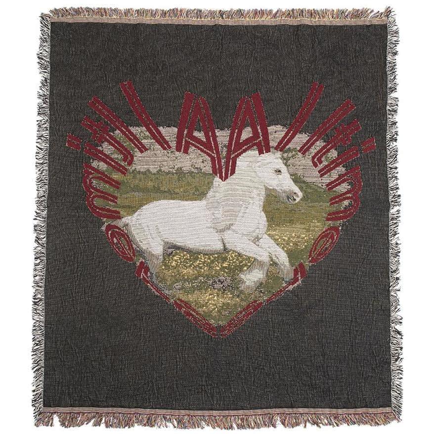 Alltimers Love Stallion Knit Blanket