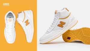 New Balance 440 High NM440HJR - (White/Yellow)