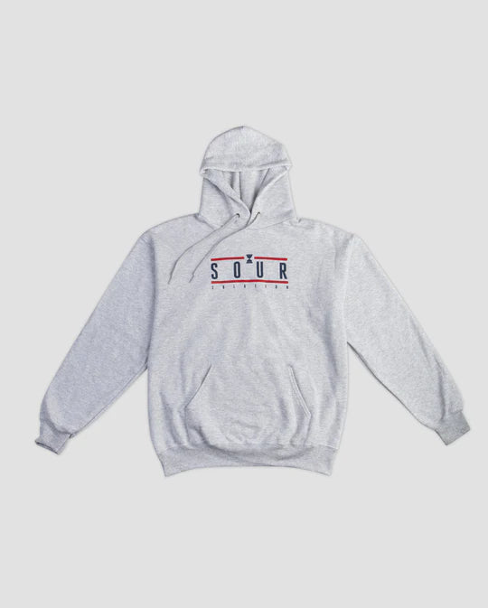 Sour Solution Timeless Hoodie - Heather Grey