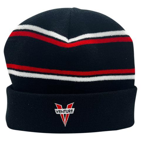 Venture Heritage Cuff beanie - Black/Red/White