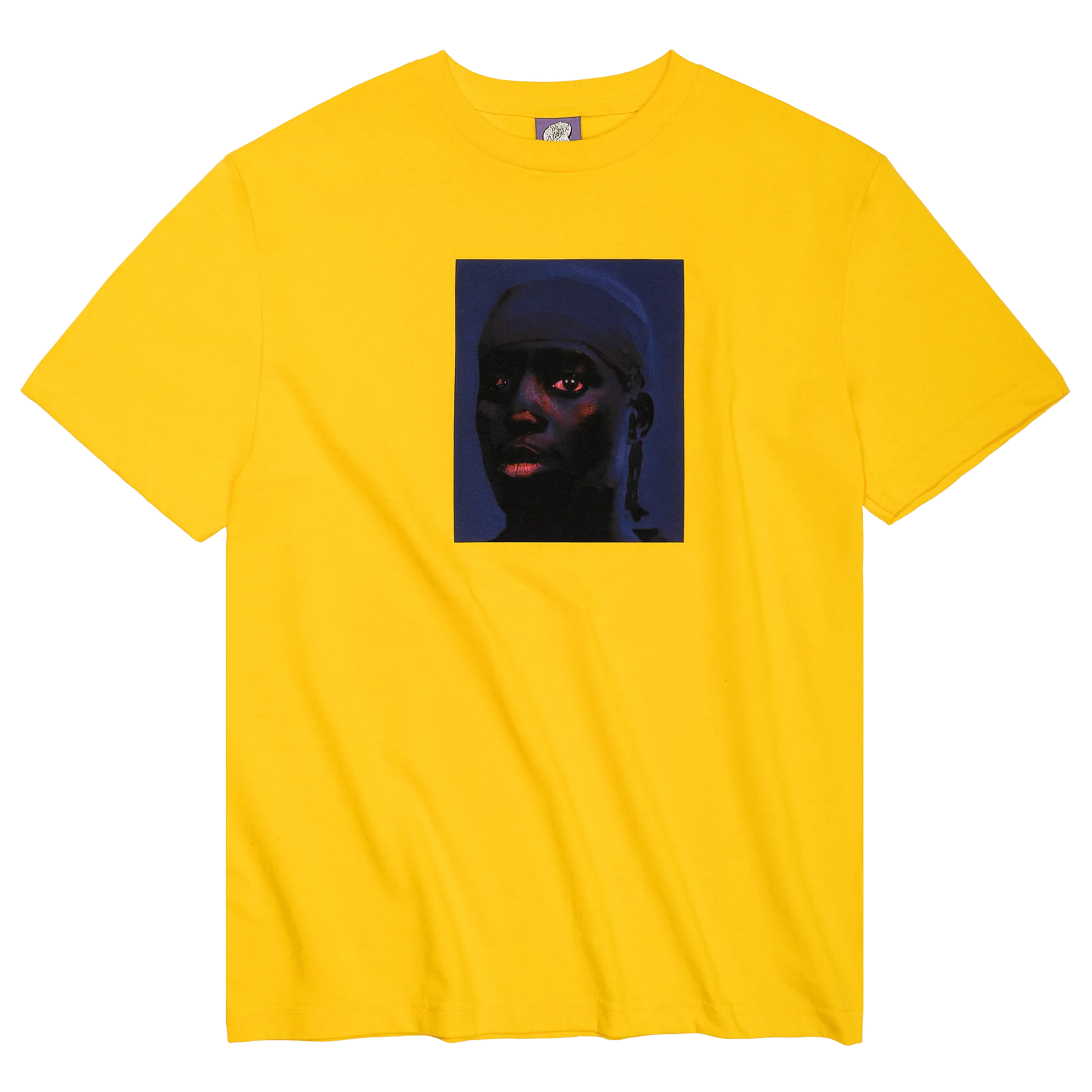 Violet Straight Face Tee - (Yellow)