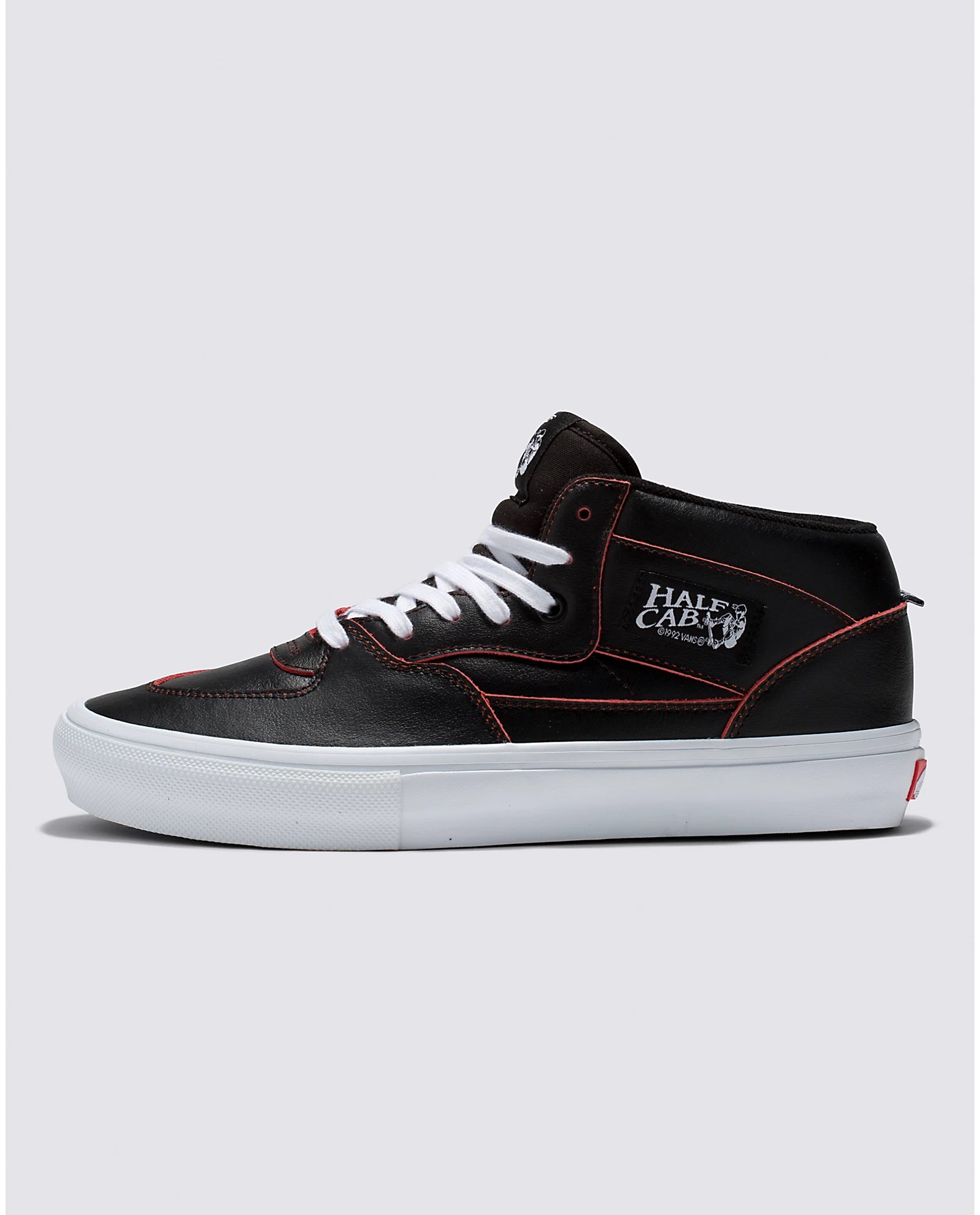 Vans Skate Half Cab Wear Away Shoe - Black/Orange
