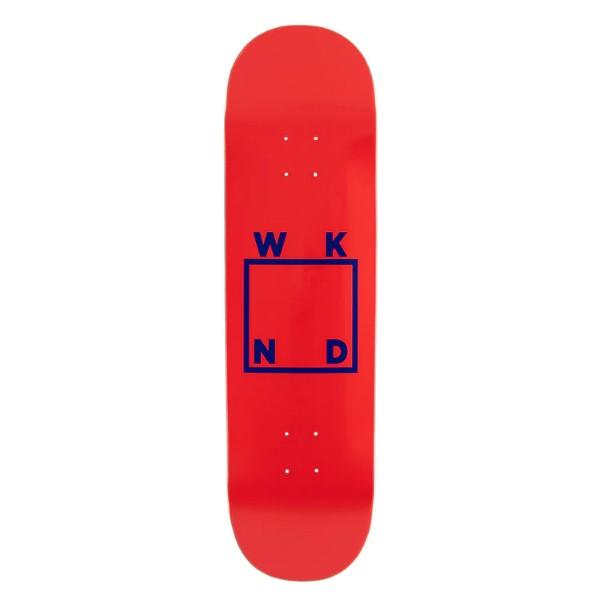 WKND LOGO Deck (Red/Blue) - (8.375)
