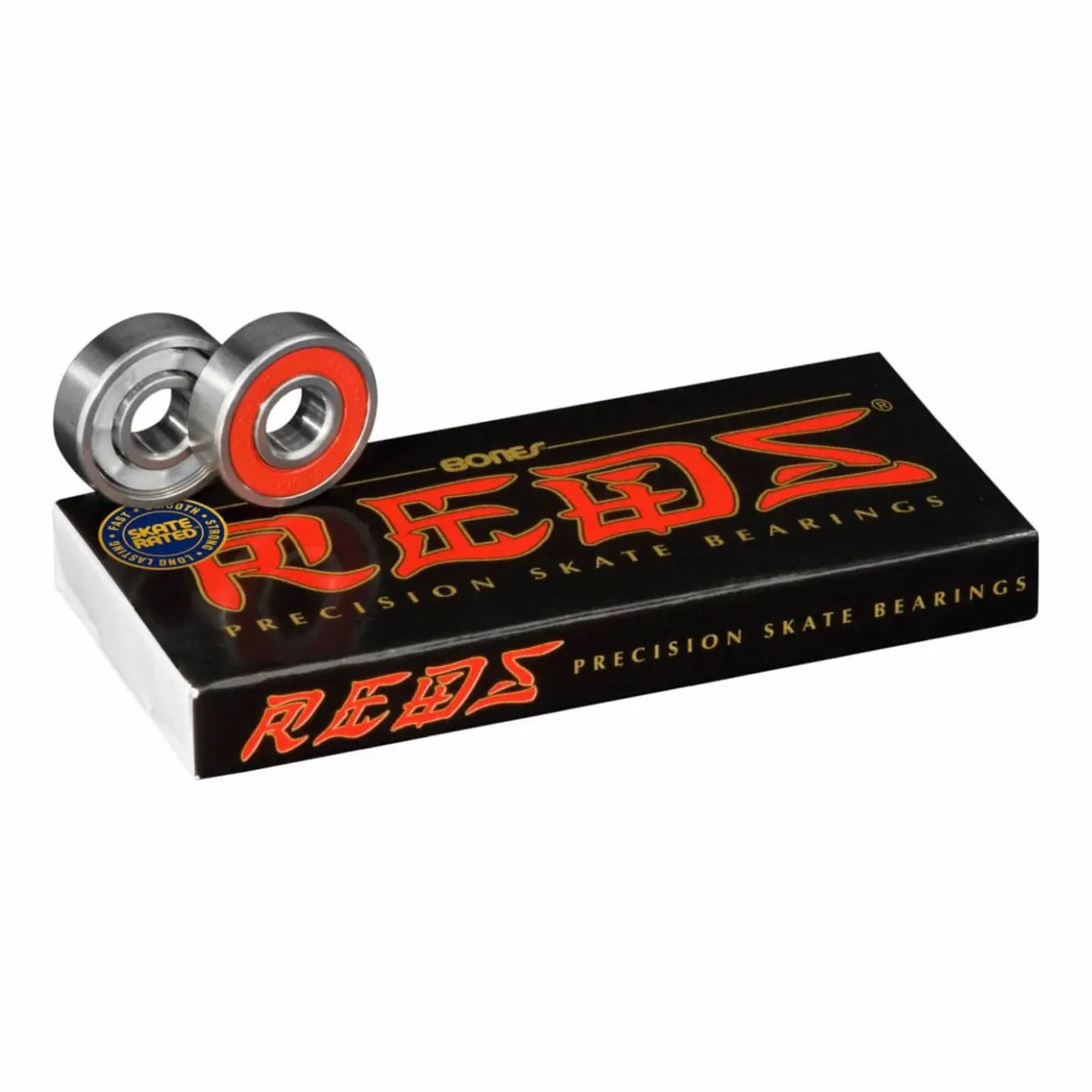 Bones Reds Skateboarding Bearings 8 Pack