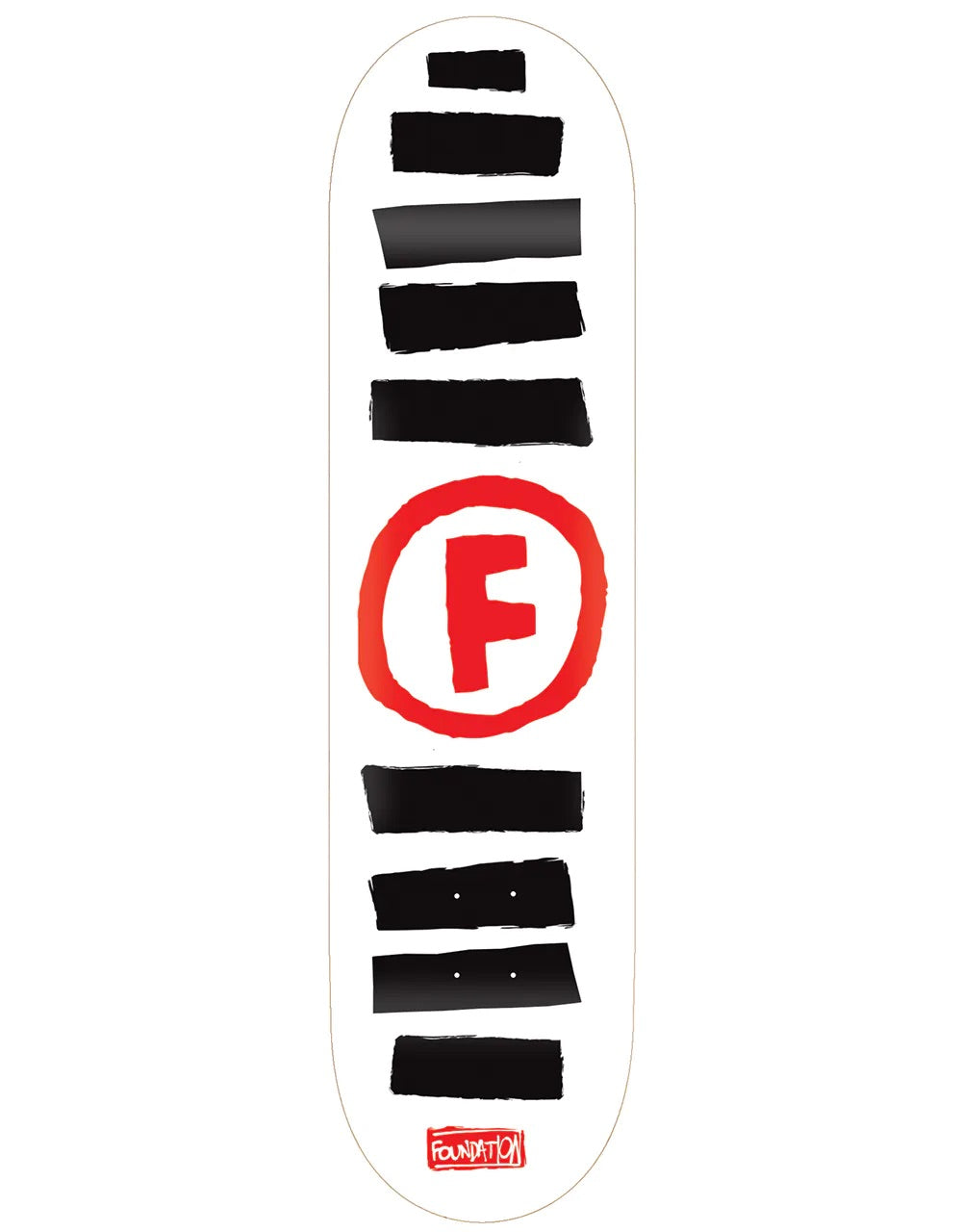 Foundation Doodle Stripe Deck- 8.5