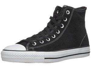 Converse Cons CTAS Pro Hi Skate Shoes -  Black/Black/White