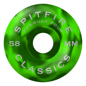 Spitfire Formula Four 99 Swirled Classic Wheel - 58MM