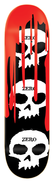 Zero 3 Blood Skull Deck- (7.25-8.25)